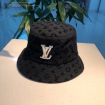 LV路易威登印花刺繡漁夫帽