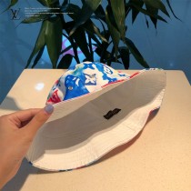 LV專櫃新款路易威登家炫彩漁夫帽