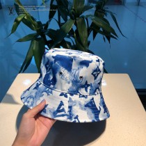 LV專櫃新款路易威登家炫彩漁夫帽