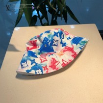 LV專櫃新款路易威登家炫彩漁夫帽
