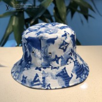 LV專櫃新款路易威登家炫彩漁夫帽