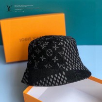 lv路易威登最新雙面獨特拼接牛仔漁夫帽到貨新款漁夫帽