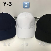 Y-3 山本耀司  CAP 男女同款 簽名LOGO刺銹 棒球鴨舌帽 均碼58cm