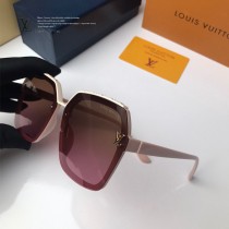 LV女士偏光太陽鏡切邊工藝結合TR90鏡腿
