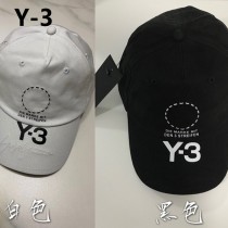 Y-3 山本耀司  CAP 男女同款 簽名LOGO刺銹 棒球鴨舌帽 均碼58cm
