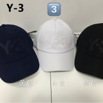 Y-3 山本耀司  CAP 男女同款 簽名LOGO刺銹 棒球鴨舌帽 均碼58cm