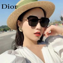 型號：D63810 DIOR 迪奧新款潮流爆 時尚方框偏光太陽鏡