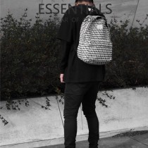 FEAR OF GOD PRINTED BACKPACK FOG 滿印背包，男女高街雙肩包，電腦包