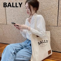 Bally 原單品質帆布購物袋   巴利新品帆布包