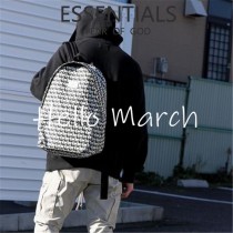 FEAR OF GOD PRINTED BACKPACK FOG 滿印背包，男女高街雙肩包，電腦包