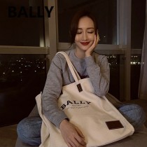 Bally 原單品質帆布購物袋   巴利新品帆布包
