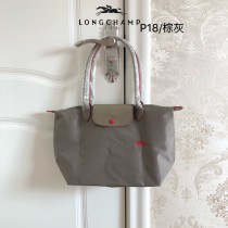 龍驤longchamp70周年限量版中號長柄購物袋  原廠包裝