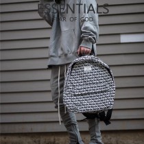 FEAR OF GOD PRINTED BACKPACK FOG 滿印背包，男女高街雙肩包，電腦包