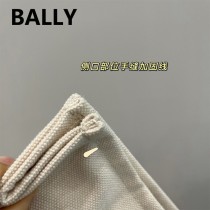 Bally 原單品質帆布購物袋   巴利新品帆布包