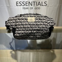 FEAR OF GOD FOG ESSENTIALS 滿印字母彈幕 男女款胸包腰包 情侶高街