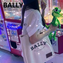 Bally 原單品質帆布購物袋   巴利新品帆布包