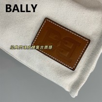Bally 原單品質帆布購物袋   巴利新品帆布包