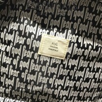 FEAR OF GOD PRINTED BACKPACK FOG 滿印背包，男女高街雙肩包，電腦包