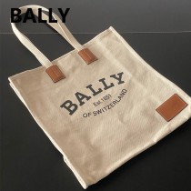 Bally 原單品質帆布購物袋   巴利新品帆布包