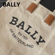 Bally 原單品質帆布購物袋   巴利新品帆布包
