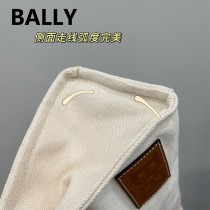 Bally 原單品質帆布購物袋   巴利新品帆布包