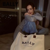 Bally 原單品質帆布購物袋   巴利新品帆布包