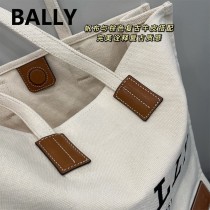 Bally 原單品質帆布購物袋   巴利新品帆布包