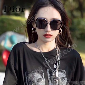 Dior2021新款偏光太陽鏡潮流時尚 女士款百搭瘦臉太陽鏡