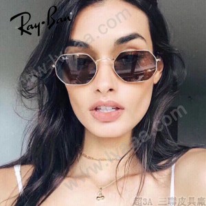 RAYBAN 雷朋 RB3556  春夏新品 多棱角潮框男女通用