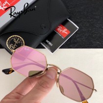 RAYBAN 雷朋 RB3556  春夏新品 多棱角潮框男女通用