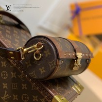 M57835  老花 LV原單 圓桶包 Papillon BB 手袋