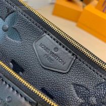 原單 M58520  黑色豹紋三件套  Multi Pochette Accessoires 手袋