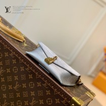 M80819  銀  原單PADLOCK ON STRAP 手袋