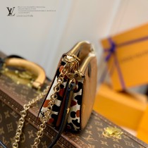 原單 M45839  棕色 豹紋三件套  Multi Pochette Accessoires 手袋
