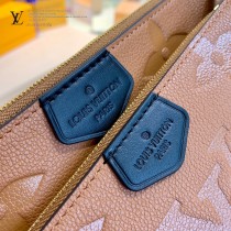 原單 M45839  棕色 豹紋三件套  Multi Pochette Accessoires 手袋
