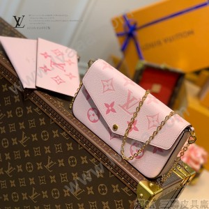 M80498-02  原單 Félicie Pochette 鏈條包三件套 特別款