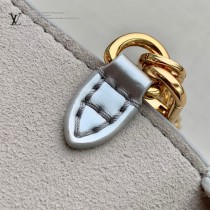 M80819  銀  原單PADLOCK ON STRAP 手袋