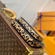 原單 M58520  黑色豹紋三件套  Multi Pochette Accessoires 手袋