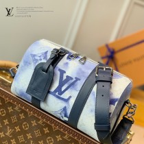 M45757  水墨藍原單City Keepall 手袋