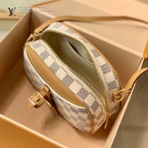 N50048 原單白格春夏款 Deauville 迷你手袋
