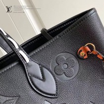 M45686-02  購物袋 豹紋系列 NEVERFULL 中號手袋