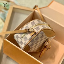N50048 原單白格春夏款 Deauville 迷你手袋