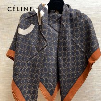 Celine塞琳專屬氣質風格頂級真絲羊絨方巾