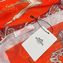 HERMES 新品頂級進口純羊絨長巾