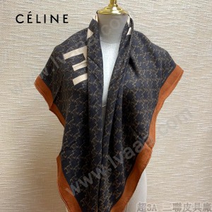 Celine塞琳專屬氣質風格頂級真絲羊絨方巾