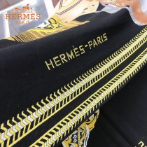 HERMES 原單羊絨新款草原馬鞍羊絨方巾