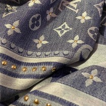 LV最新STUDDY DENIM MONOGRAM披肩