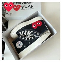 真標原盒川久保玲CDG x Converse chuck taylor all star 匡威經典1970S硫化帆布板鞋