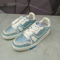 LV頂級滿鉆情侶款LV Trainer運動鞋