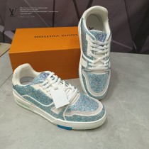 LV頂級滿鉆情侶款LV Trainer運動鞋